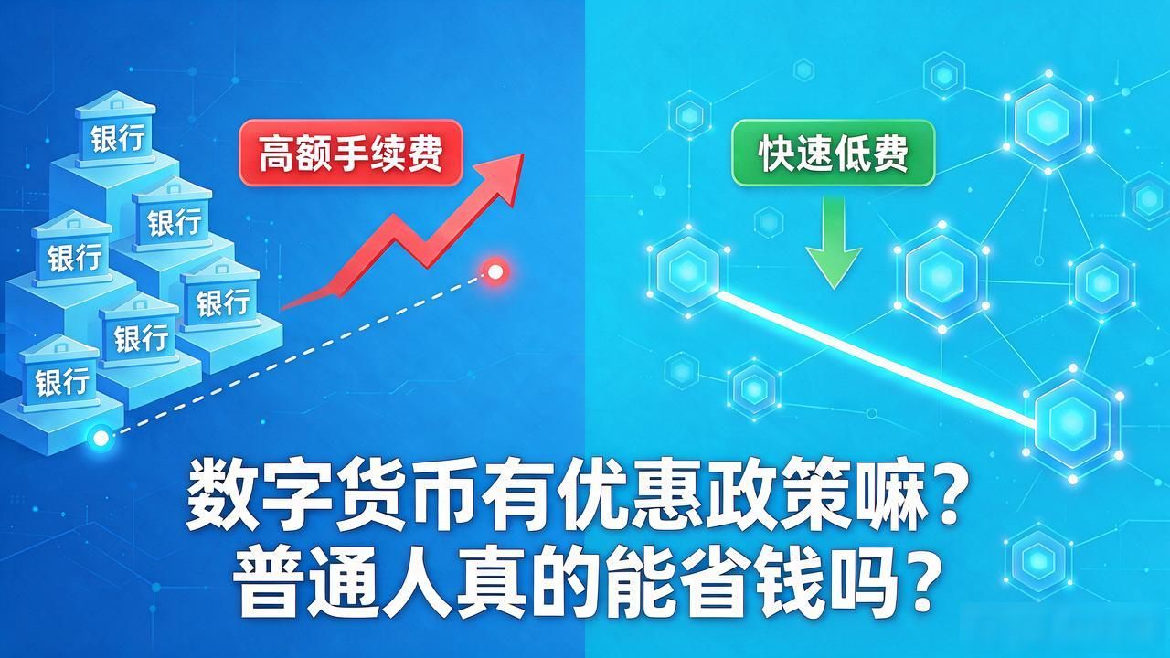 数字货币有优惠政策嘛？普通人真的能省钱吗