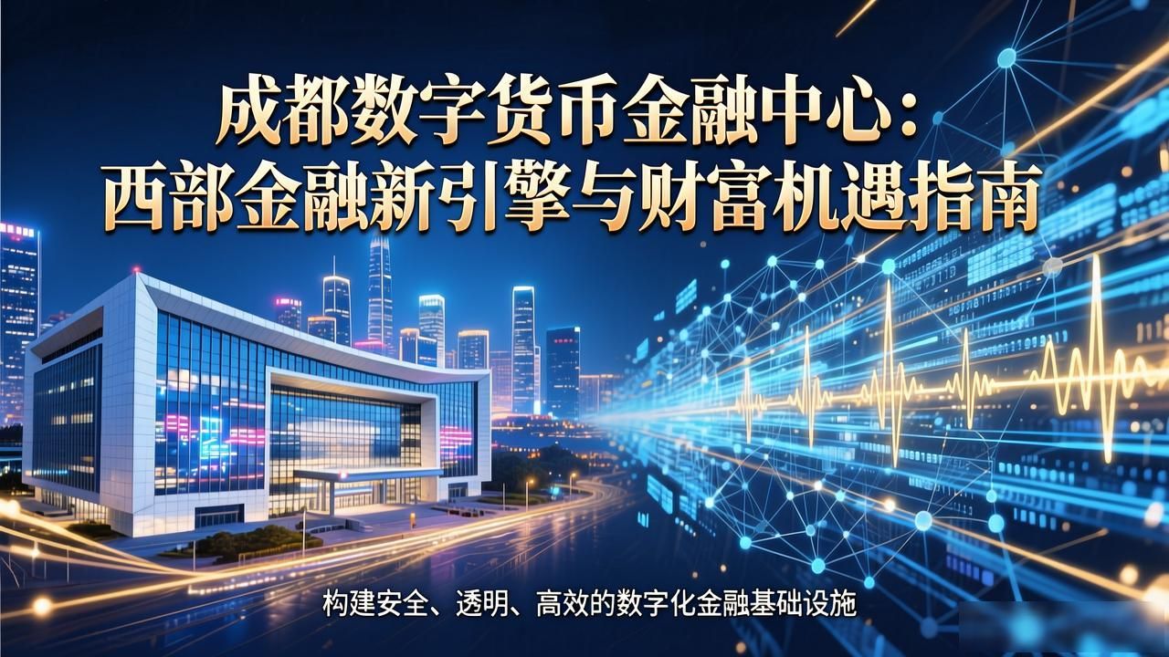 成都数字货币金融中心：西部金融新引擎与财富机遇指南
