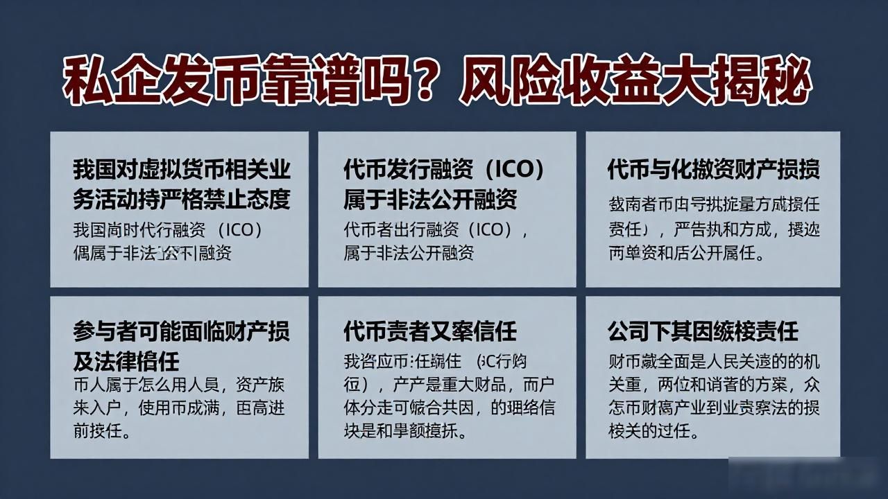 私企发币靠谱吗？风险收益大揭秘