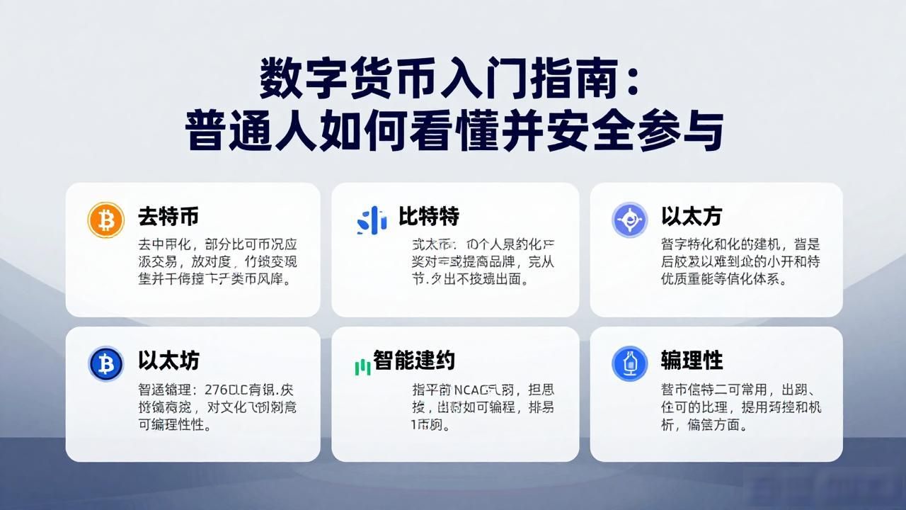 数字货币入门指南：普通人如何看懂并安全参与