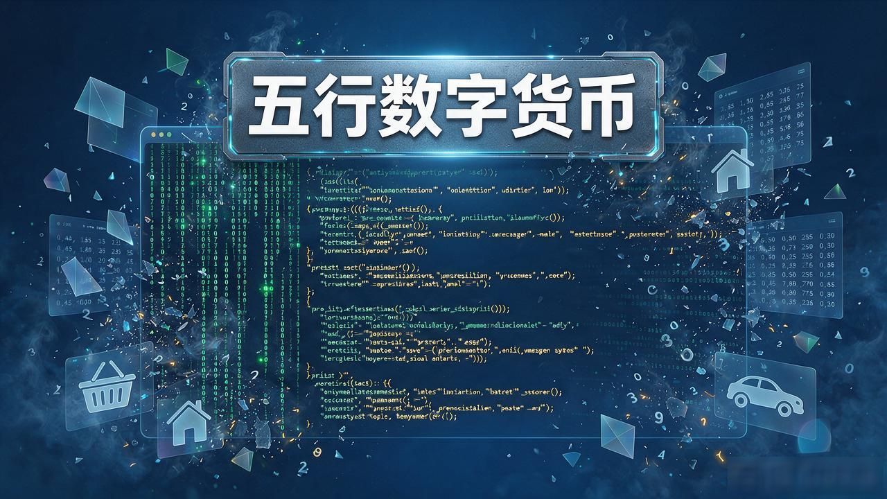 五行数字货币到底流通了吗？别拿玄学概念当投资，说几句实在话