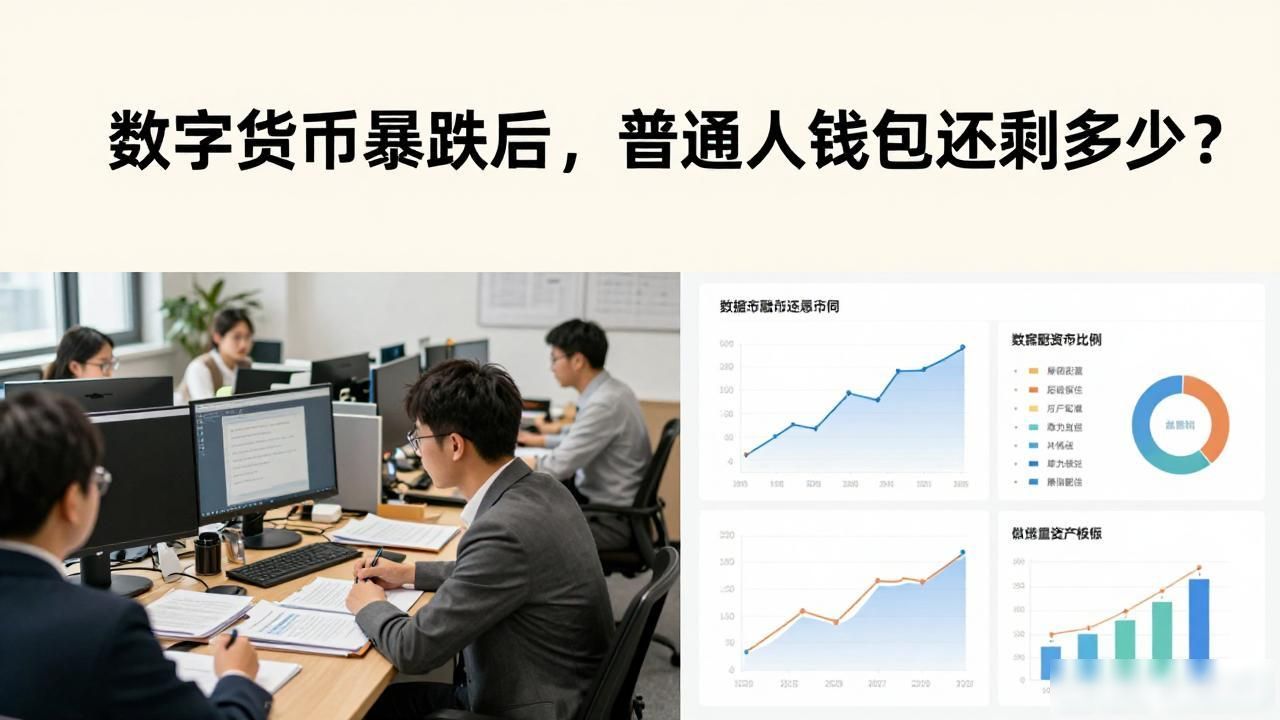 数字货币暴跌后，普通人的钱包还剩多少？