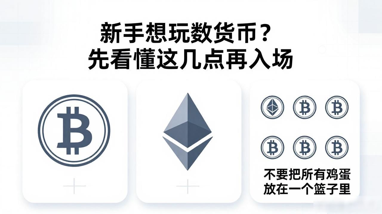 新手想玩数字货币？先看懂这几点再入场