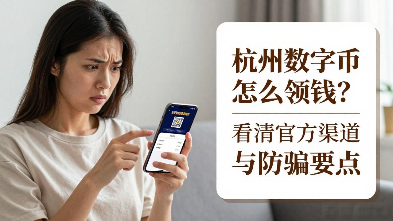 杭州数字货币怎么领钱？看清官方渠道与防骗要点