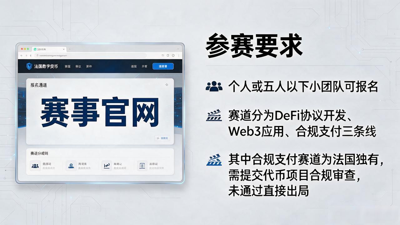 法国数字货币比赛怎么参加？赛程、规则、奖金一次讲明白