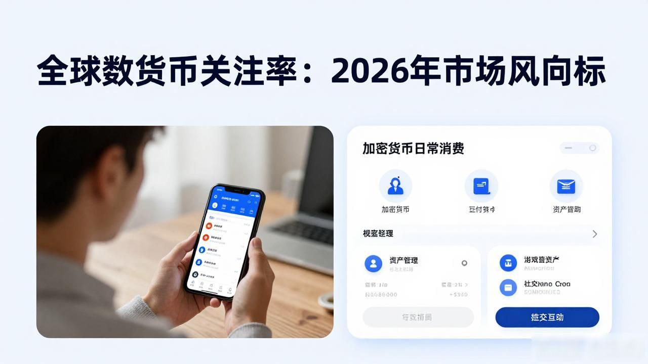 全球数字货币关注率：2026年市场风向标