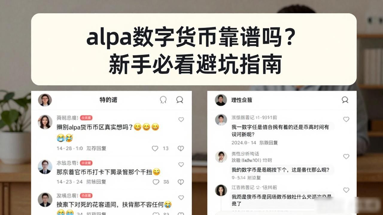 alpa数字货币靠谱吗？新手必看避坑指南