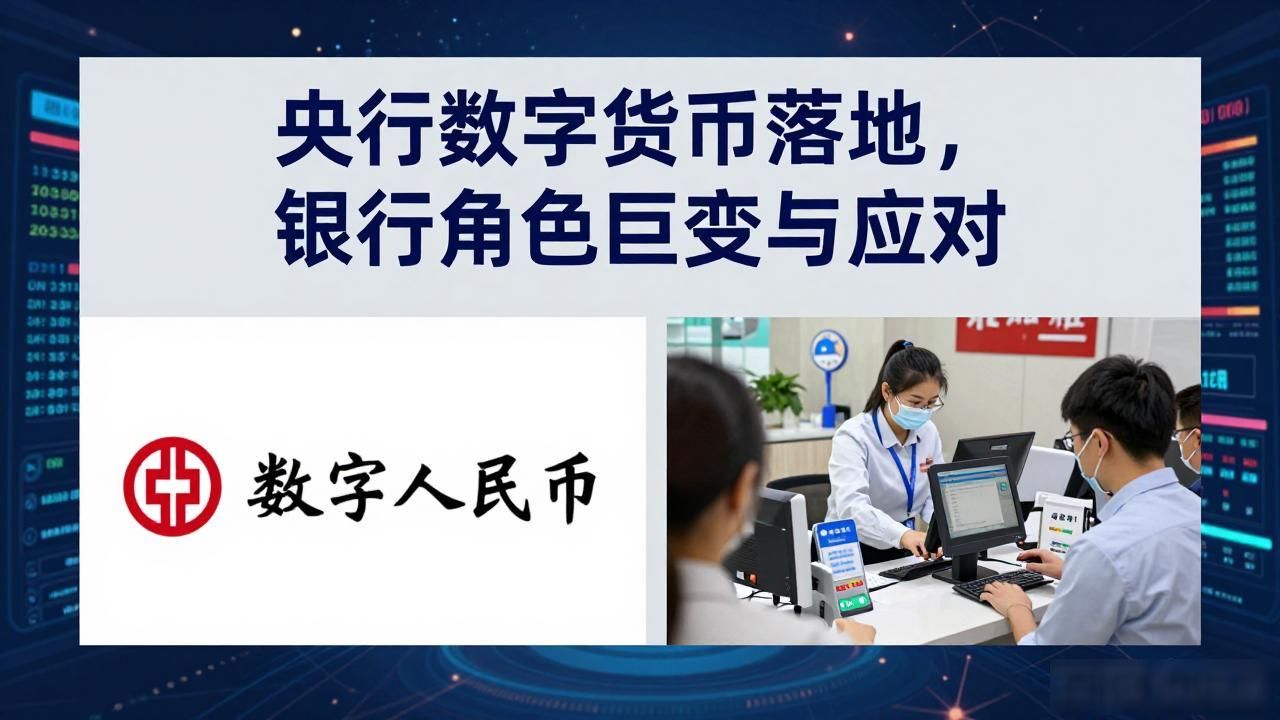 央行数字货币落地，银行角色巨变与应对