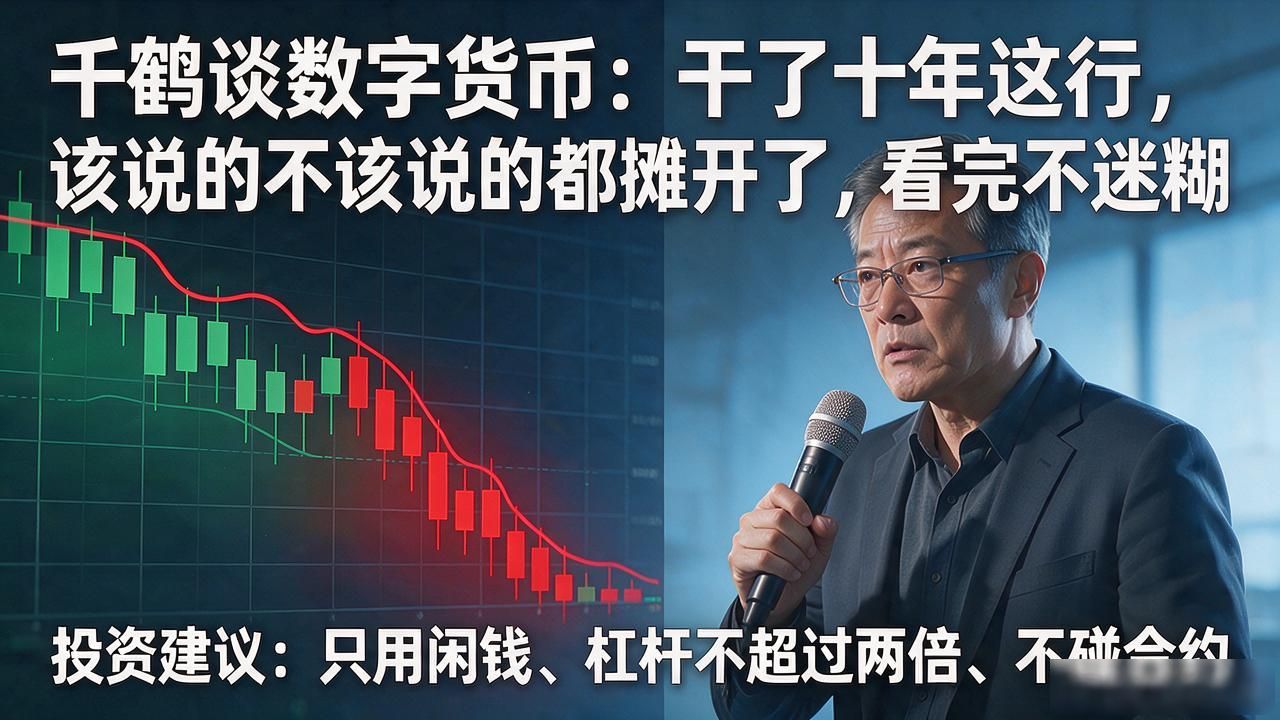 千鹤谈数字货币：干了十年这行，该说的不该说的都摊开了，看完不迷糊