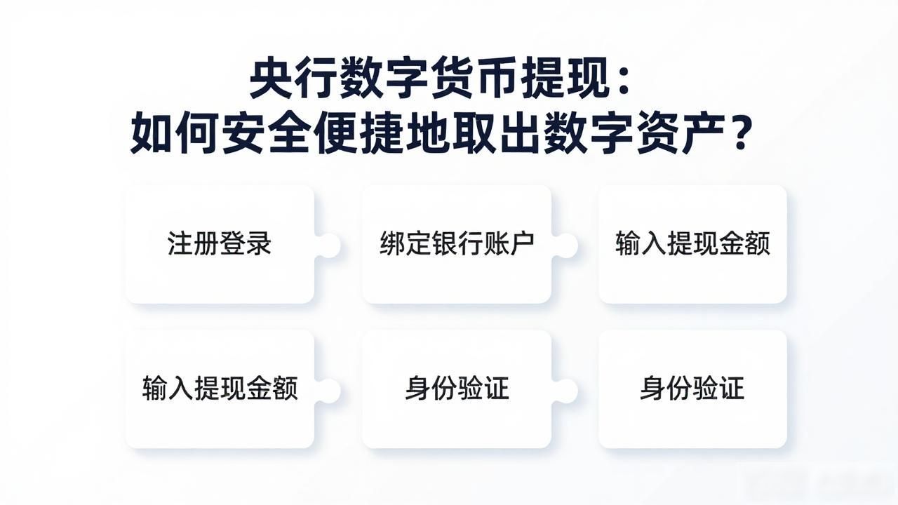 央行数字货币提现：如何安全便捷地取出数字资产？