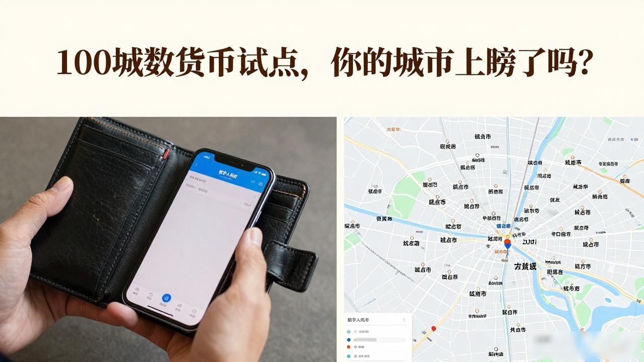 100城数字货币试点，你的城市上榜了吗？