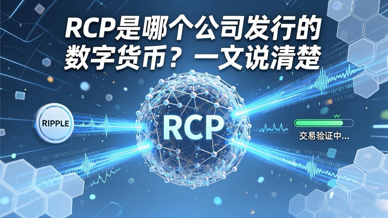 RCP是哪个公司发行的数字货币？一文说清楚