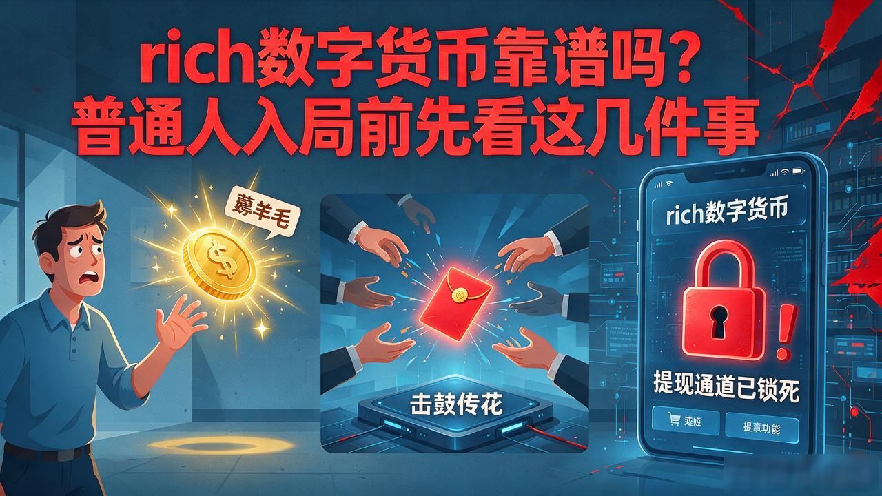 rich数字货币靠谱吗？普通人入局前先看这几件事