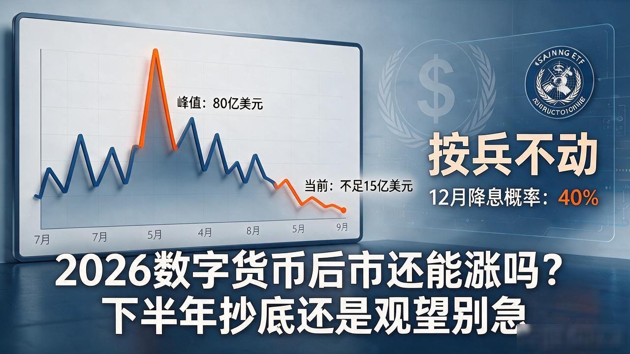 2026数字货币后市还能涨吗？下半年抄底还是观望别急