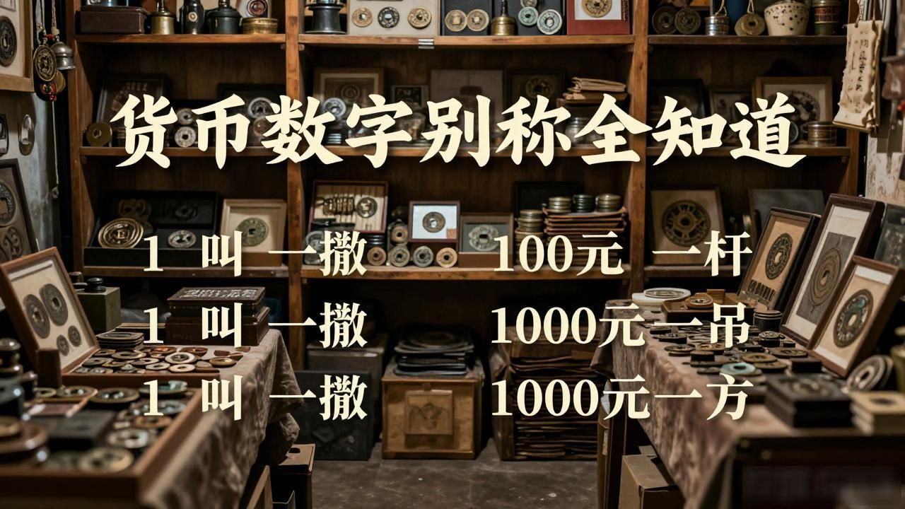 货币数字别称全知道