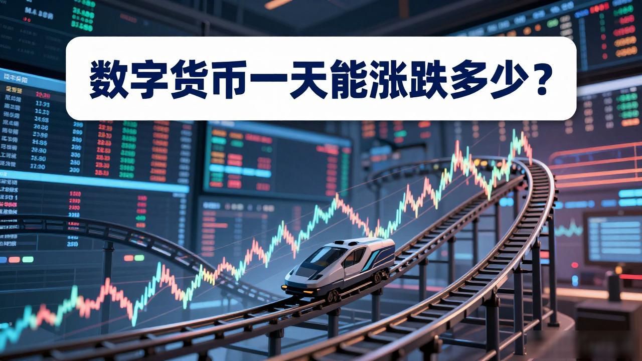 数字货币一天能涨跌多少？