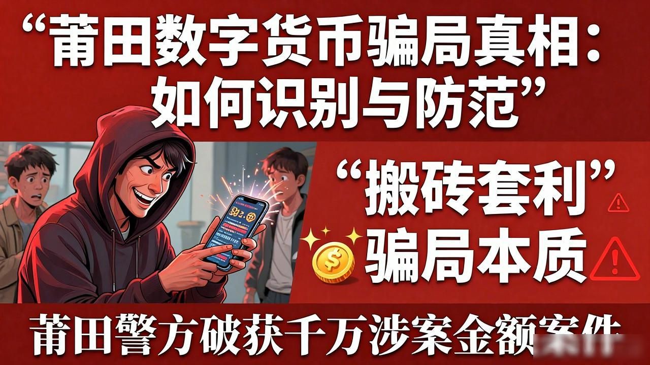 莆田数字货币骗局真相：如何识别与防范