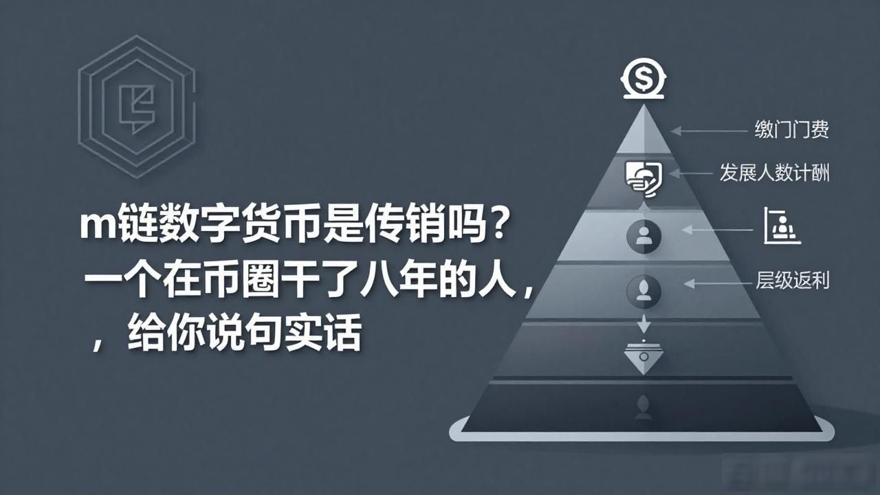 m链数字货币是传销吗？一个在币圈干了八年的人，给你说句实话