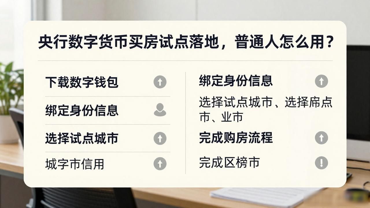 央行数字货币买房试点落地，普通人怎么用？