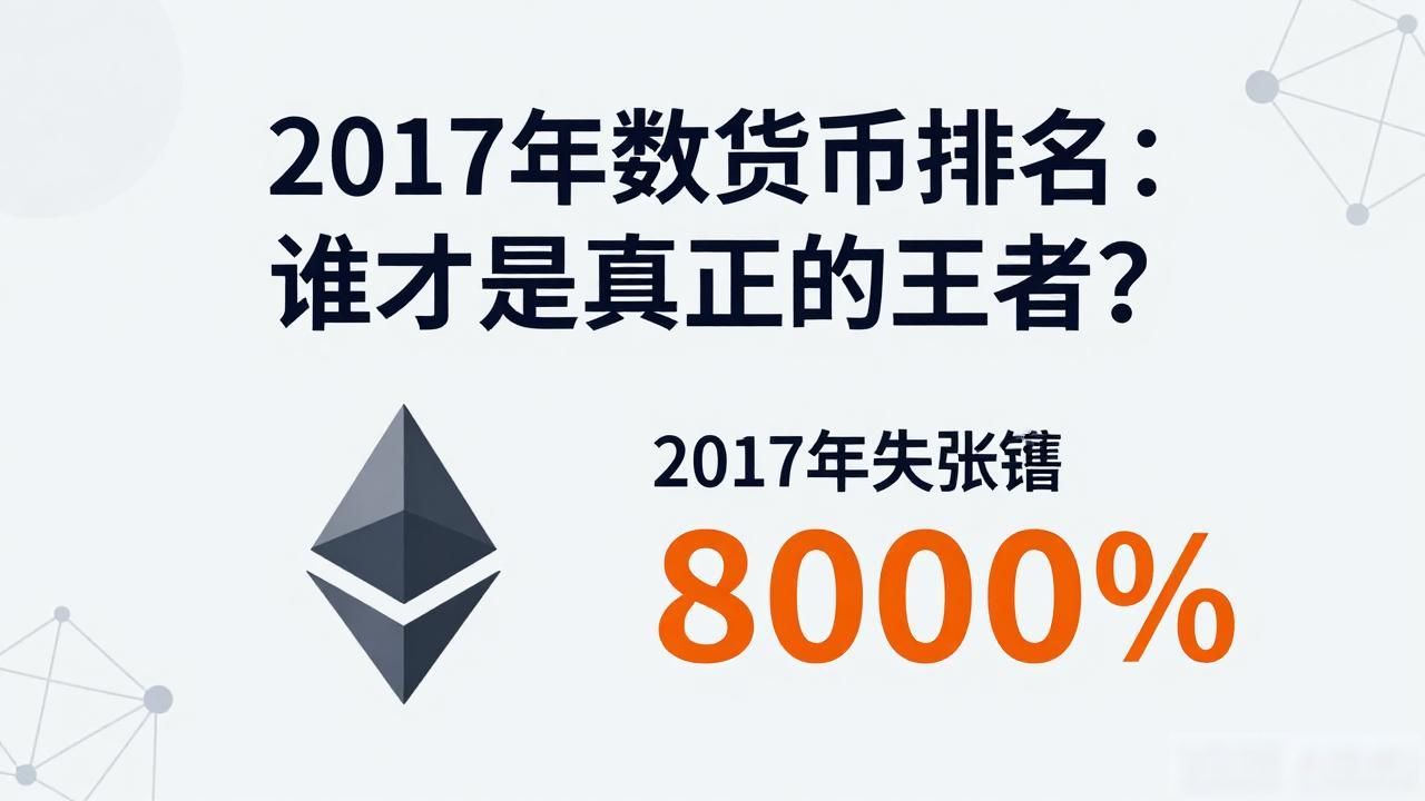 2017年数字货币排名：谁才是真正的王者？