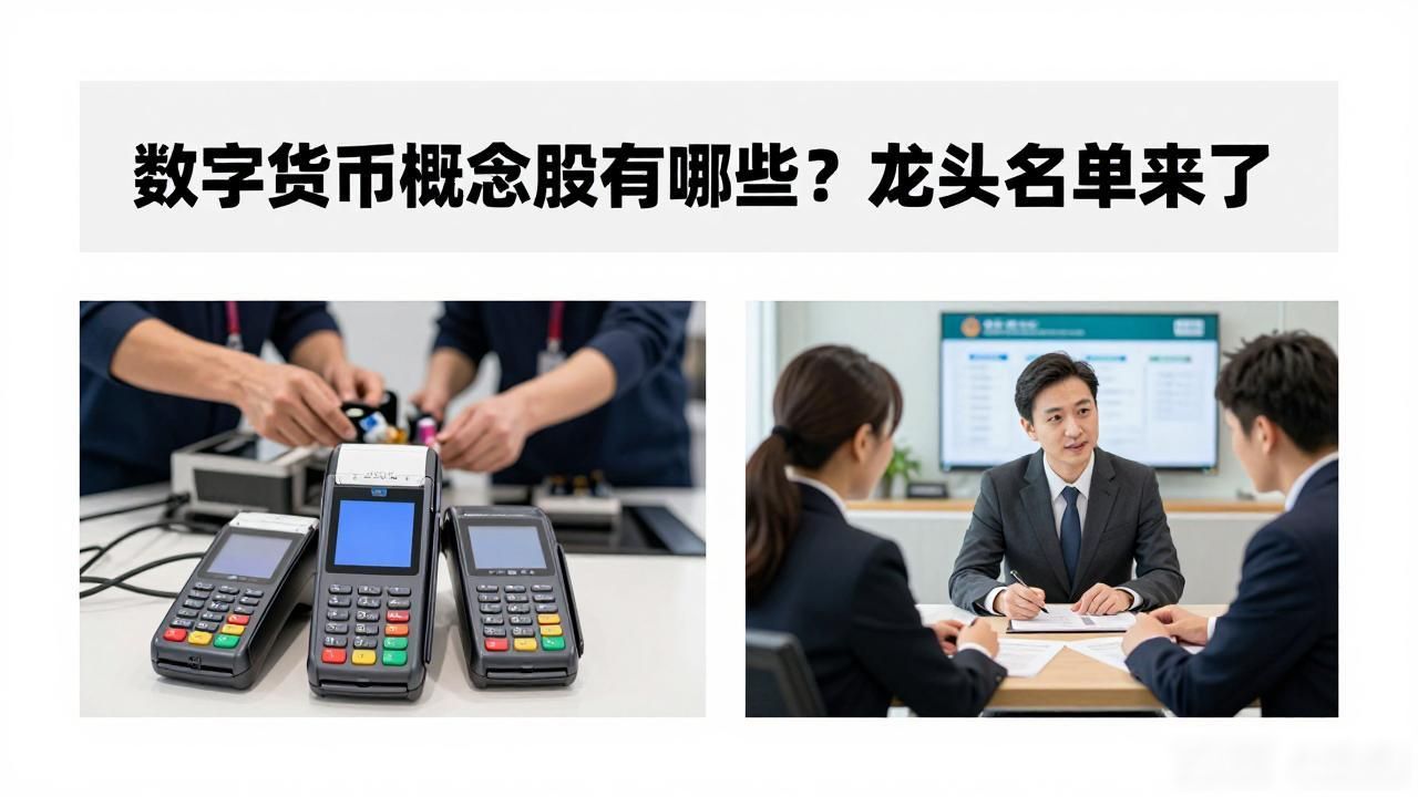 数字货币概念股有哪些？龙头名单来了